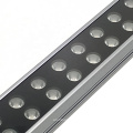 Profilé en aluminium plat 220V LED changeante de couleur